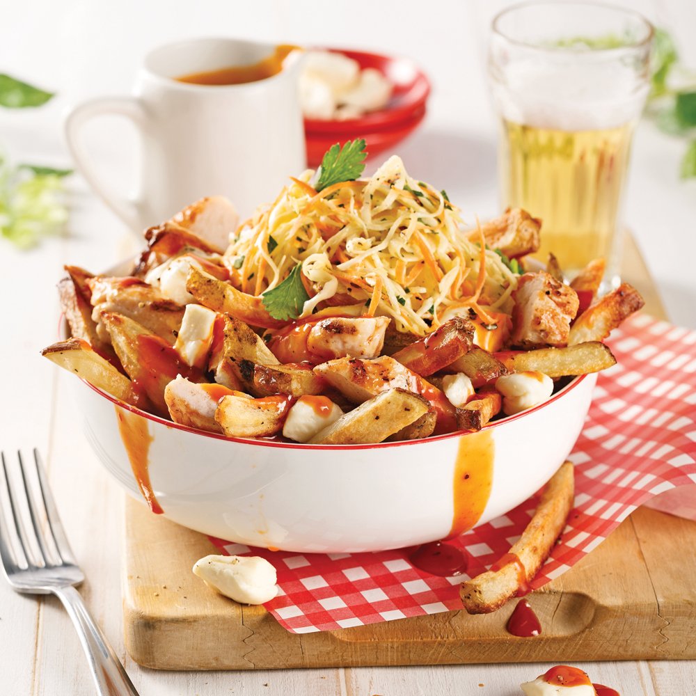 Poutine au Poulet